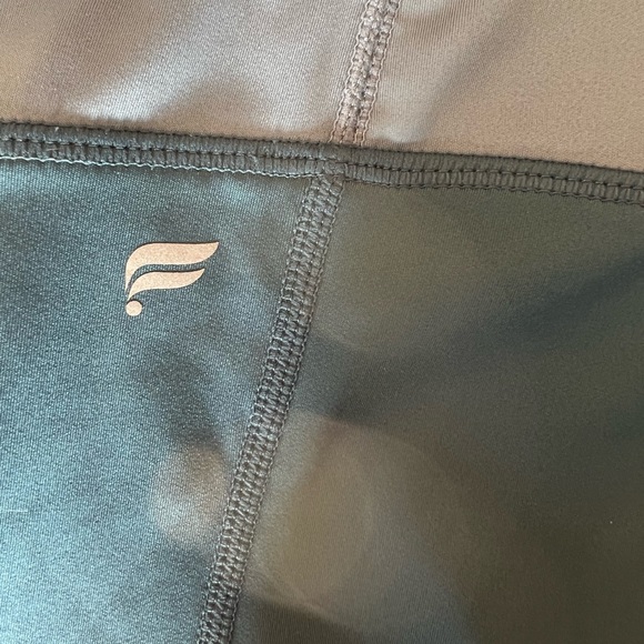 Fabletics Blue Stylish Capris - Picture 9 of 9